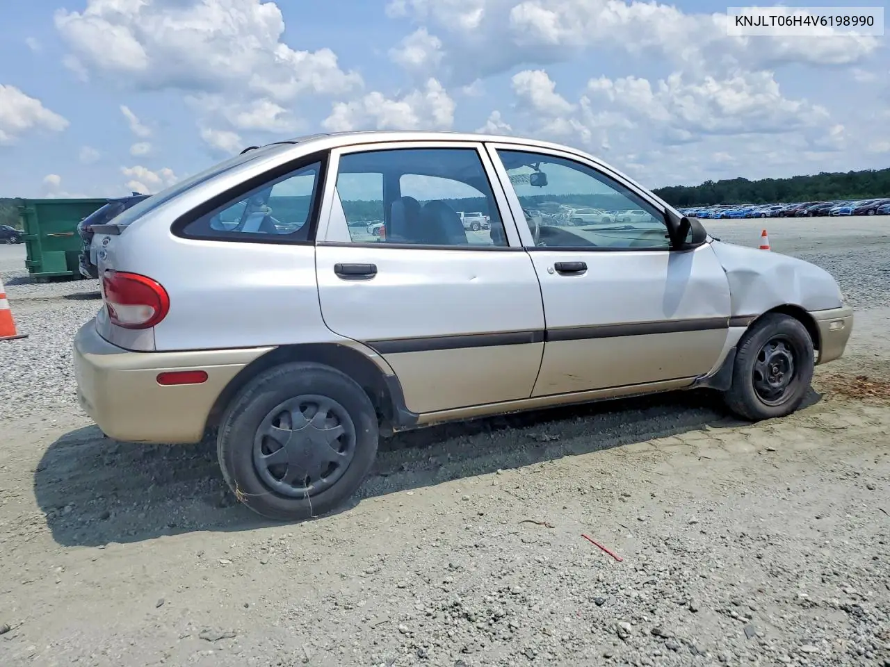 1997 Ford Aspire VIN: KNJLT06H4V6198990 Lot: 73345455