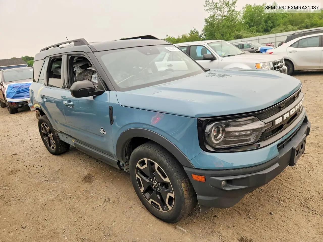 2021 Ford Bronco Sport Outer Banks VIN: 3FMCR9C6XMRA31037 Lot: 59676036
