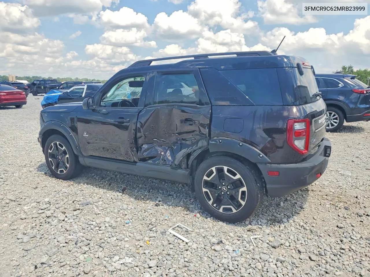 2021 Ford Bronco Sport Outer Banks VIN: 3FMCR9C62MRB23999 Lot: 60030896