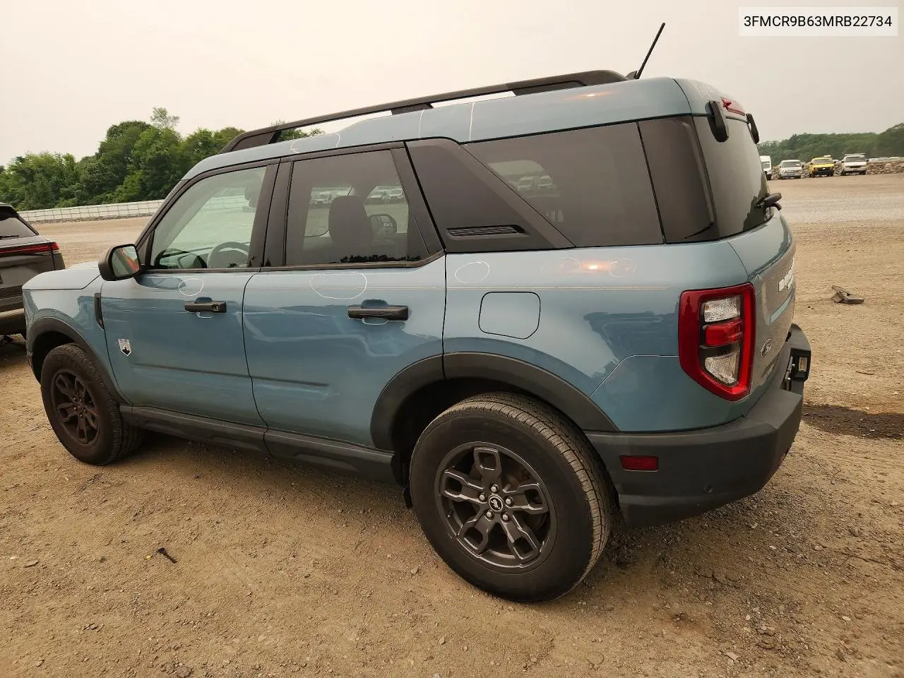 2021 Ford Bronco Sport Big Bend VIN: 3FMCR9B63MRB22734 Lot: 60094336