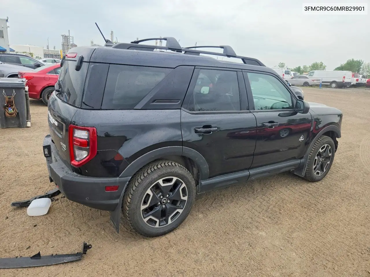 2021 Ford Bronco Sport Outer Banks VIN: 3FMCR9C60MRB29901 Lot: 60116116