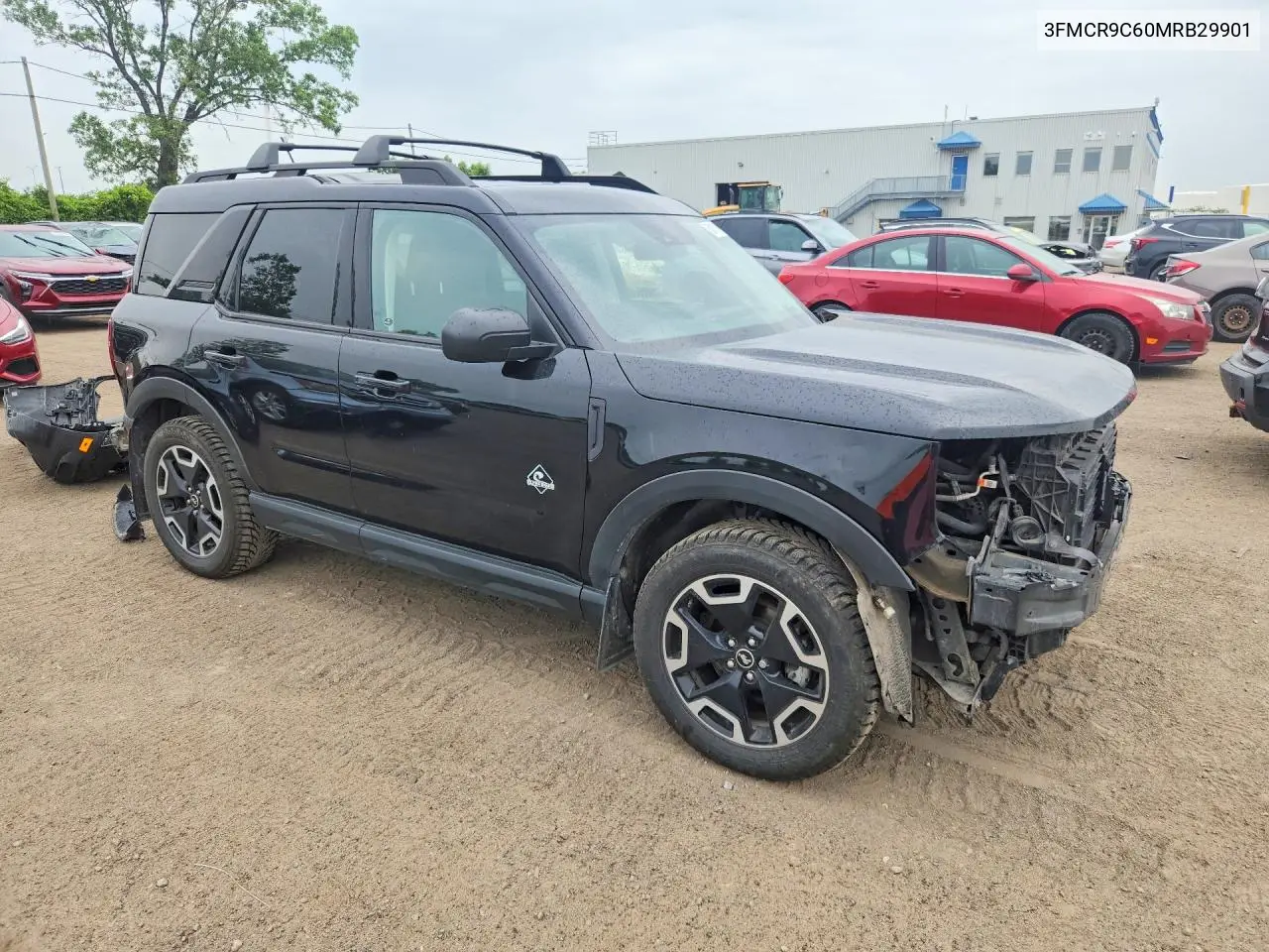 2021 Ford Bronco Sport Outer Banks VIN: 3FMCR9C60MRB29901 Lot: 60116116