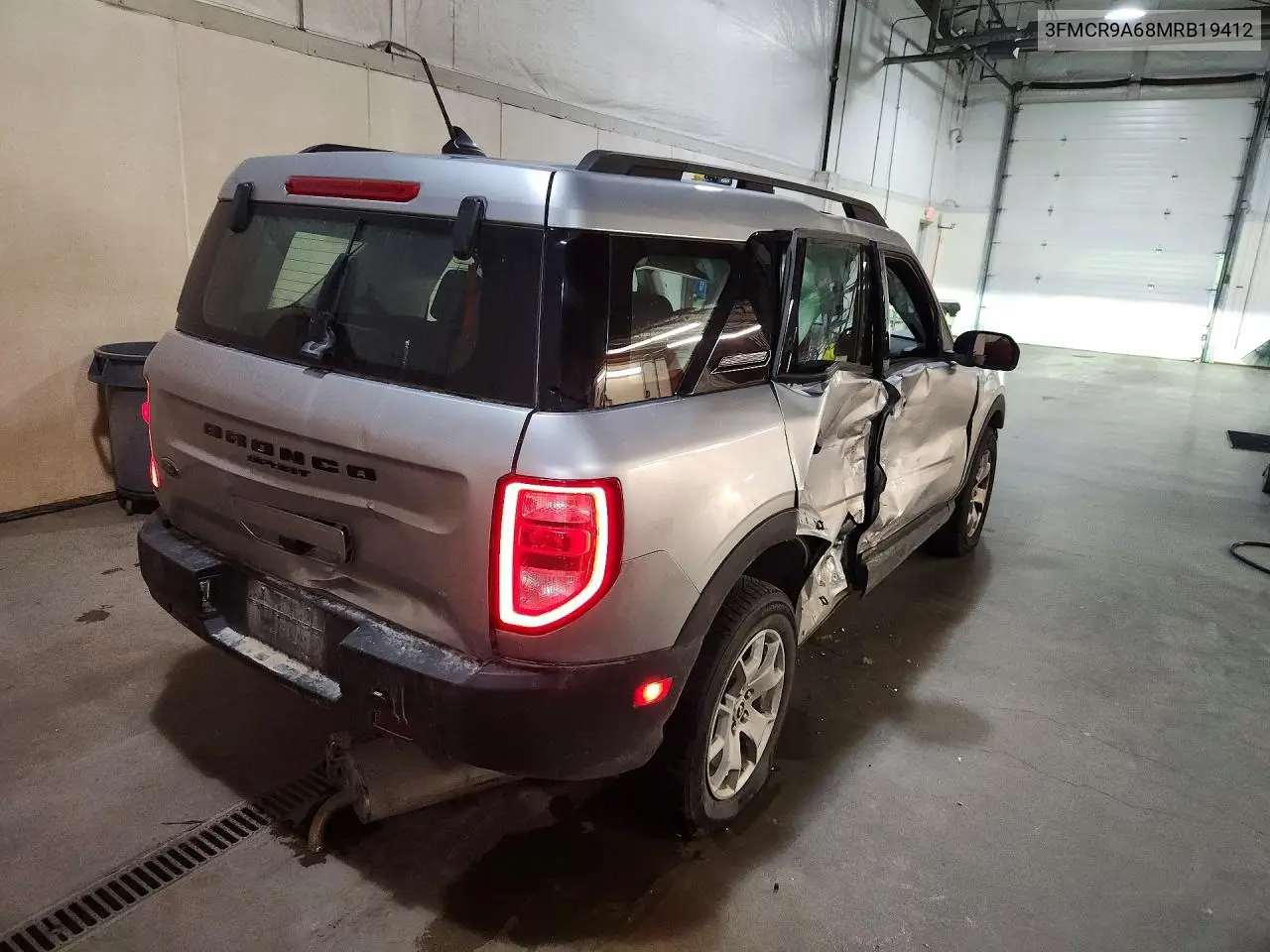 2021 Ford Bronco Sport VIN: 3FMCR9A68MRB19412 Lot: 60277616