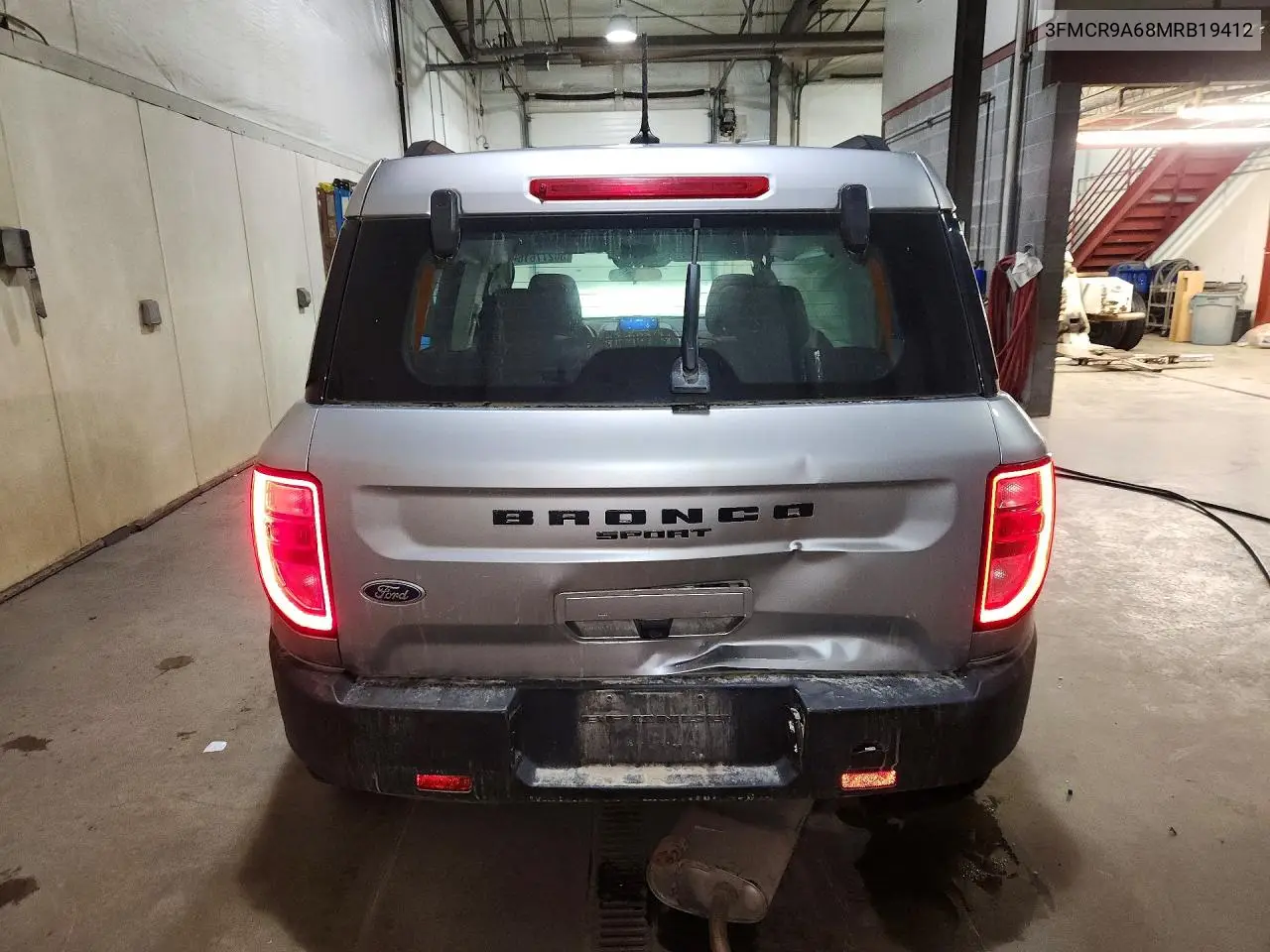2021 Ford Bronco Sport VIN: 3FMCR9A68MRB19412 Lot: 60277616