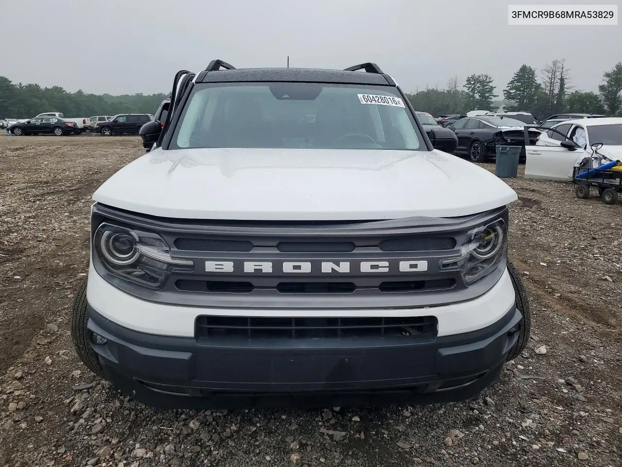 2021 Ford Bronco Sport Big Bend VIN: 3FMCR9B68MRA53829 Lot: 60428016