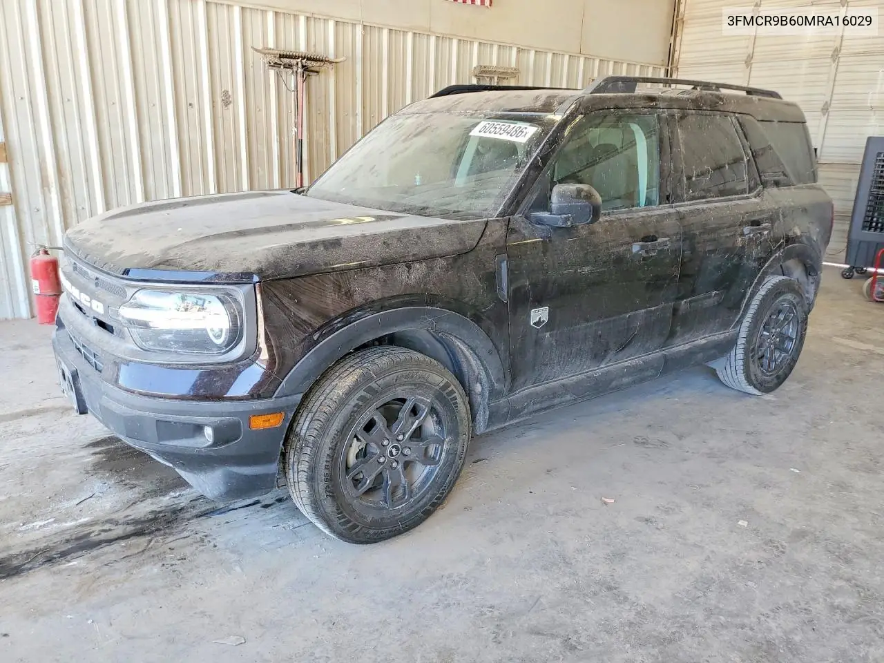 2021 Ford Bronco Sport Big Bend VIN: 3FMCR9B60MRA16029 Lot: 60559486