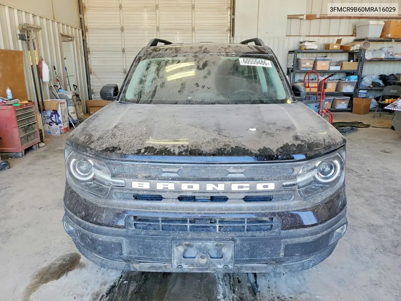2021 Ford Bronco Sport Big Bend VIN: 3FMCR9B60MRA16029 Lot: 60559486