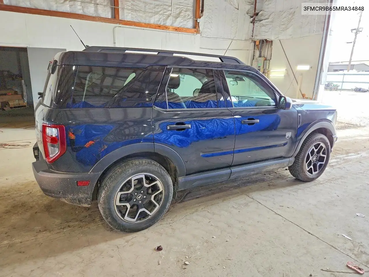 2021 Ford Bronco Sport Big Bend VIN: 3FMCR9B65MRA34848 Lot: 60822566