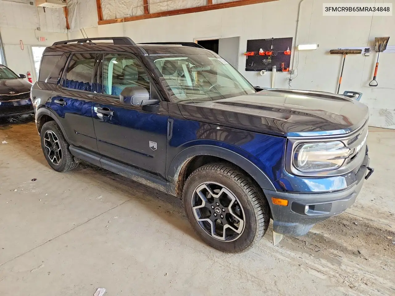 2021 Ford Bronco Sport Big Bend VIN: 3FMCR9B65MRA34848 Lot: 60822566