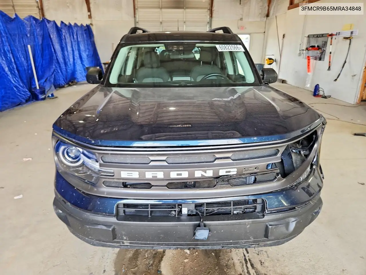 2021 Ford Bronco Sport Big Bend VIN: 3FMCR9B65MRA34848 Lot: 60822566