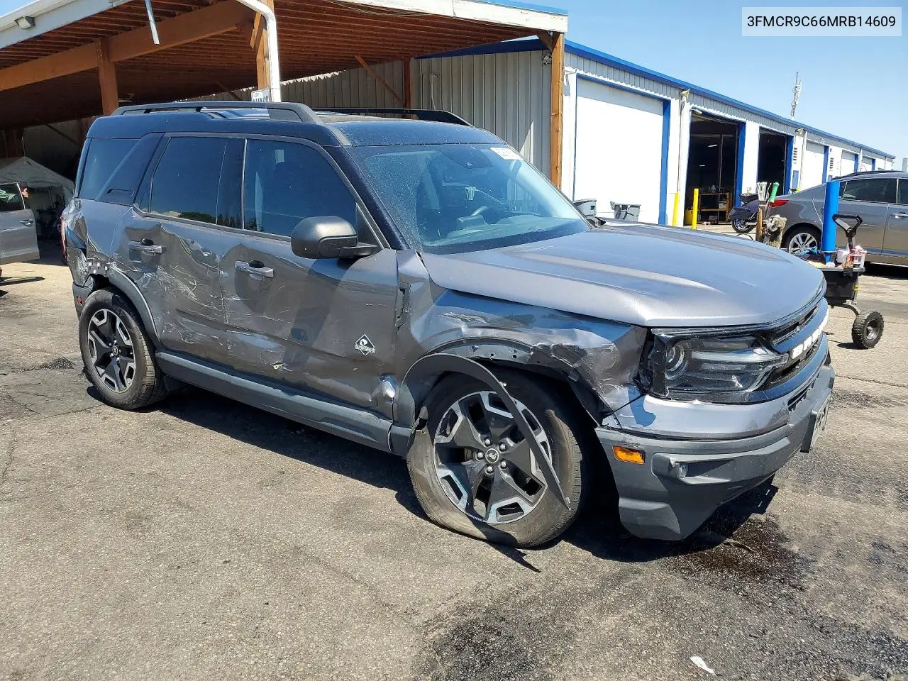 2021 Ford Bronco Sport Outer Banks VIN: 3FMCR9C66MRB14609 Lot: 60975916