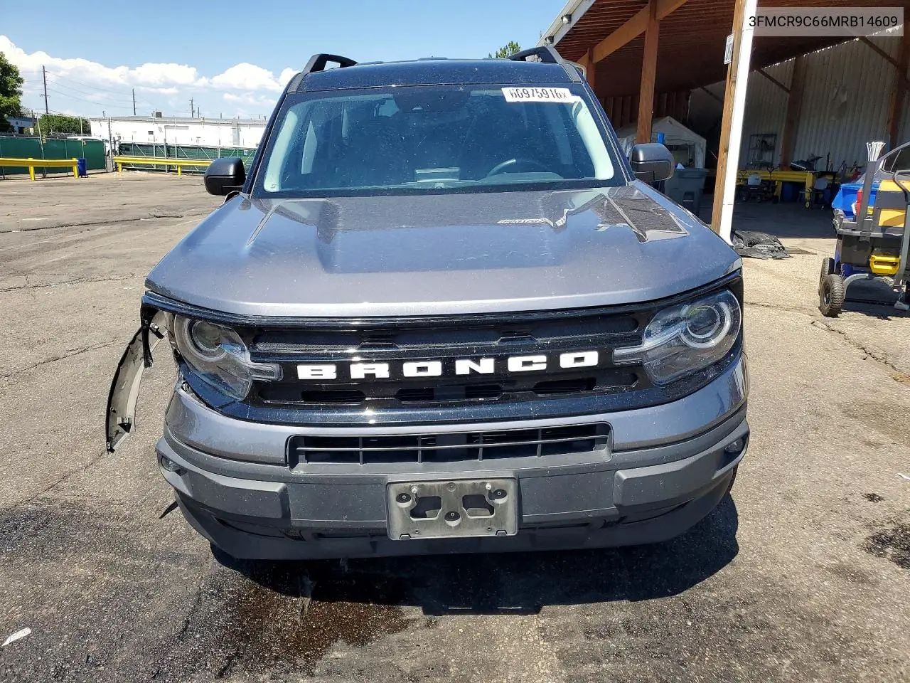 2021 Ford Bronco Sport Outer Banks VIN: 3FMCR9C66MRB14609 Lot: 60975916