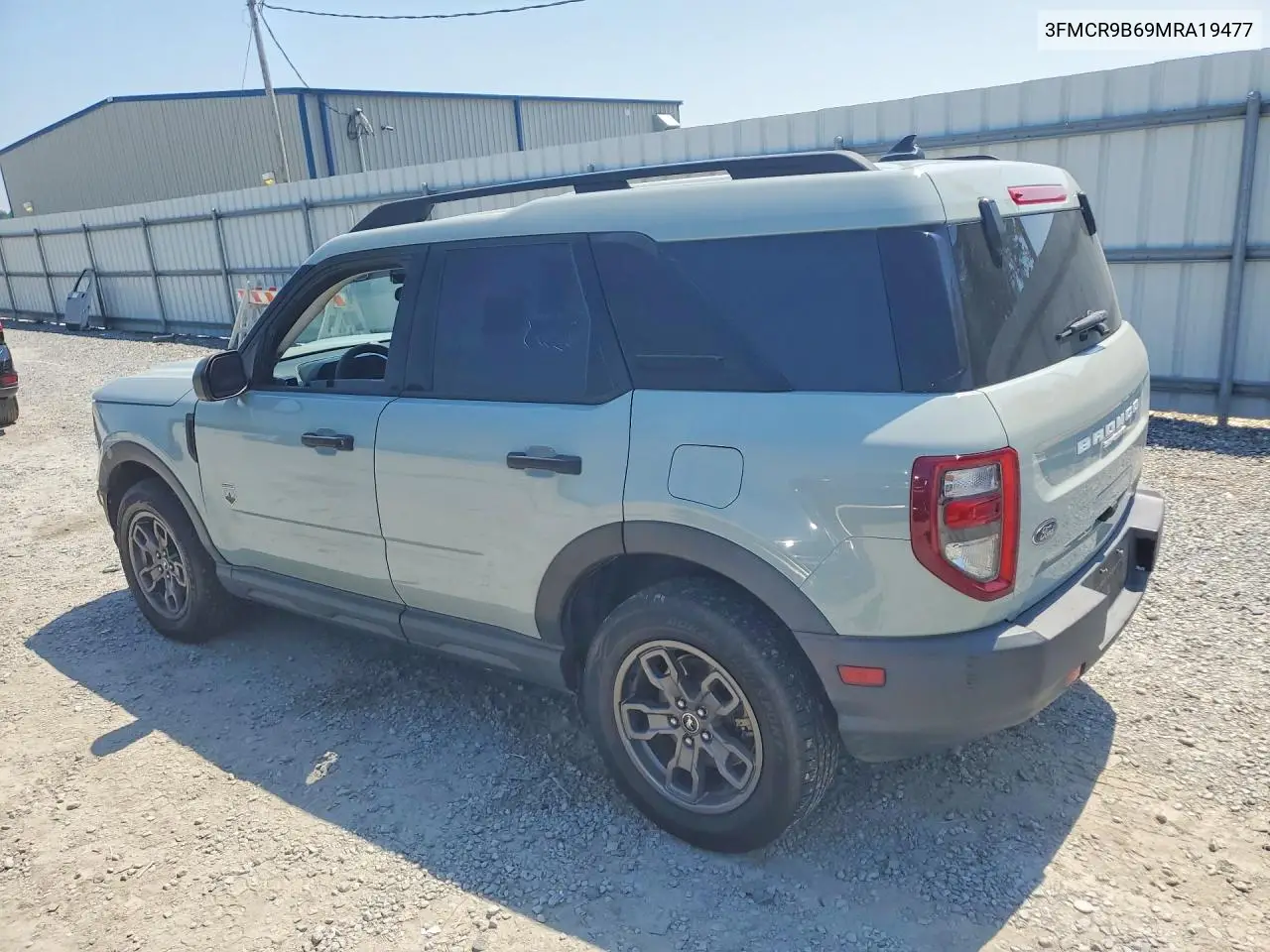 2021 Ford Bronco Sport Big Bend VIN: 3FMCR9B69MRA19477 Lot: 61774506