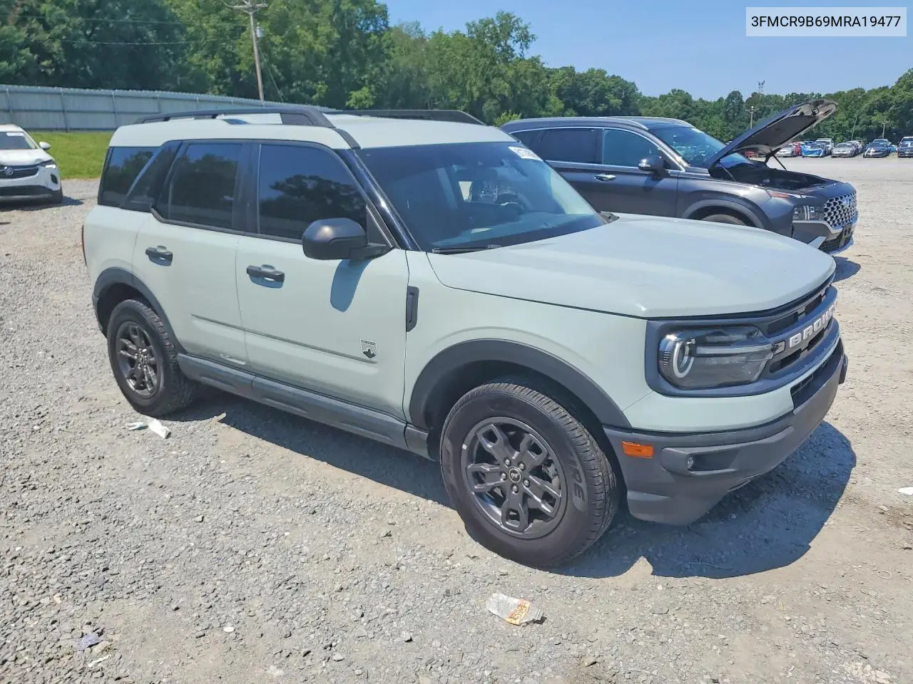 2021 Ford Bronco Sport Big Bend VIN: 3FMCR9B69MRA19477 Lot: 61774506