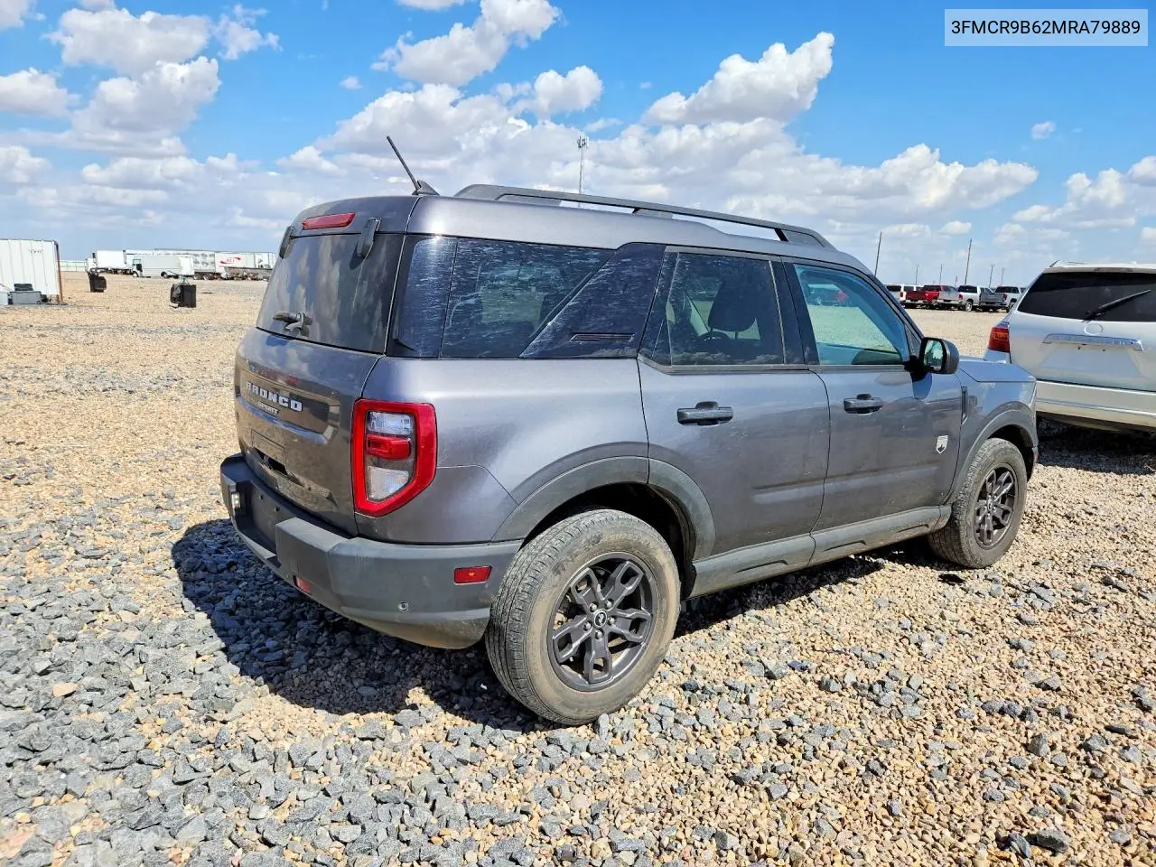 2021 Ford Bronco Sport Big Bend VIN: 3FMCR9B62MRA79889 Lot: 61794156