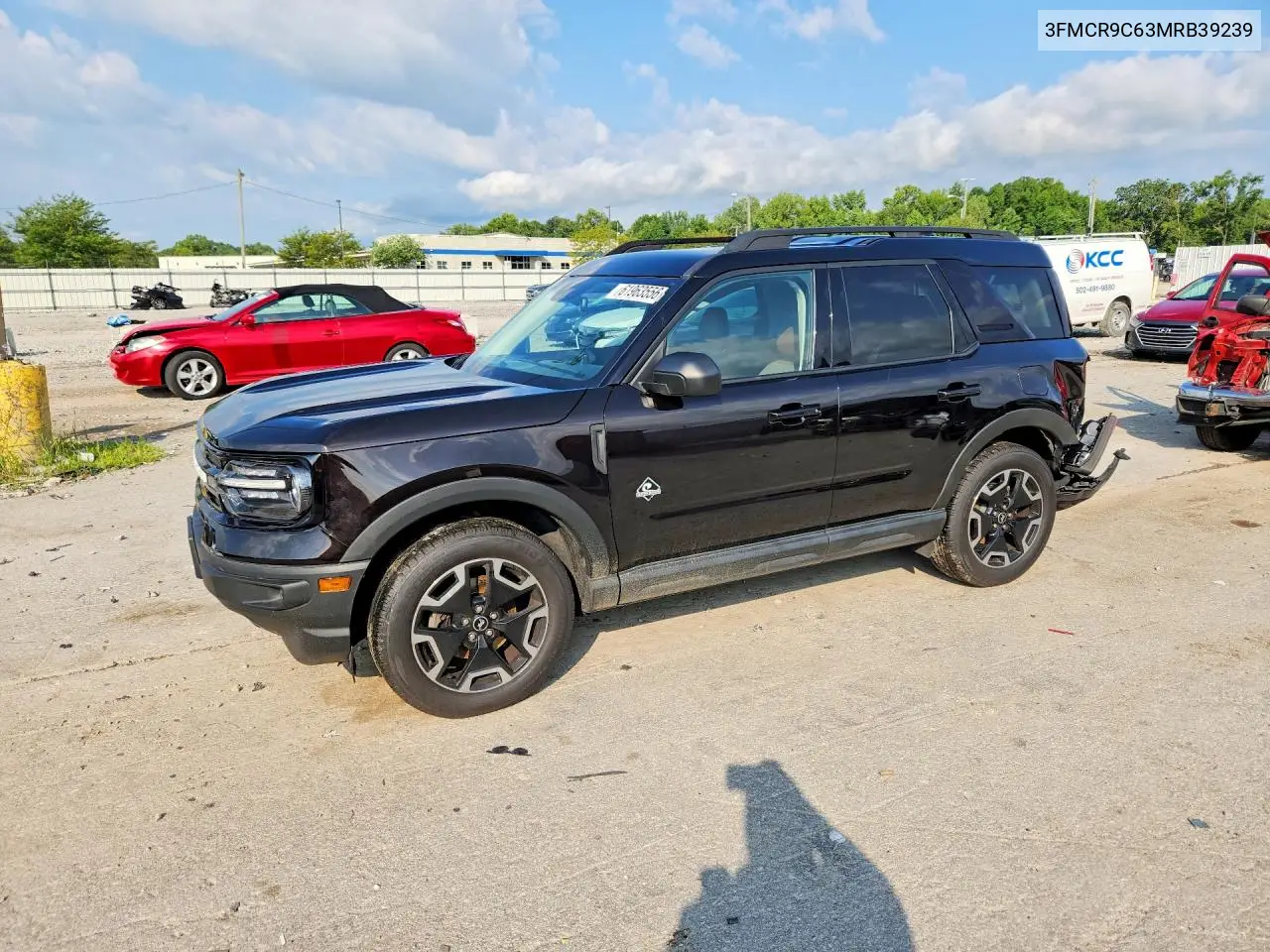 2021 Ford Bronco Sport Outer Banks VIN: 3FMCR9C63MRB39239 Lot: 61963556