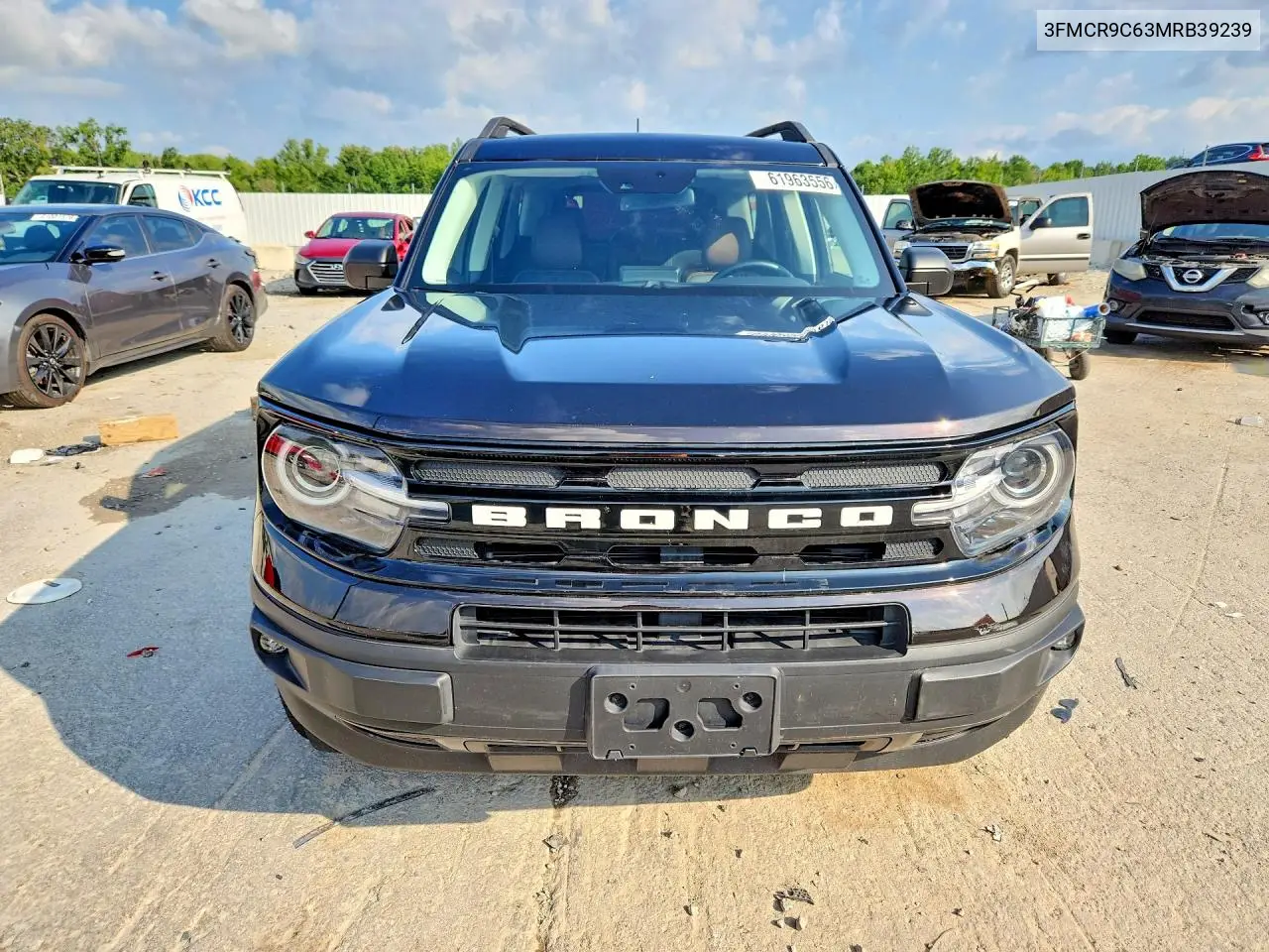 2021 Ford Bronco Sport Outer Banks VIN: 3FMCR9C63MRB39239 Lot: 61963556