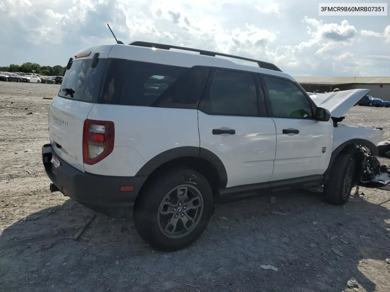 2021 Ford Bronco Sport Big Bend VIN: 3FMCR9B60MRB07351 Lot: 66660155