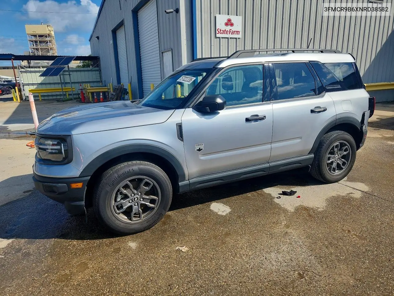 2022 Ford Bronco Sport Big Bend VIN: 3FMCR9B6XNRD38582 Lot: 57022336