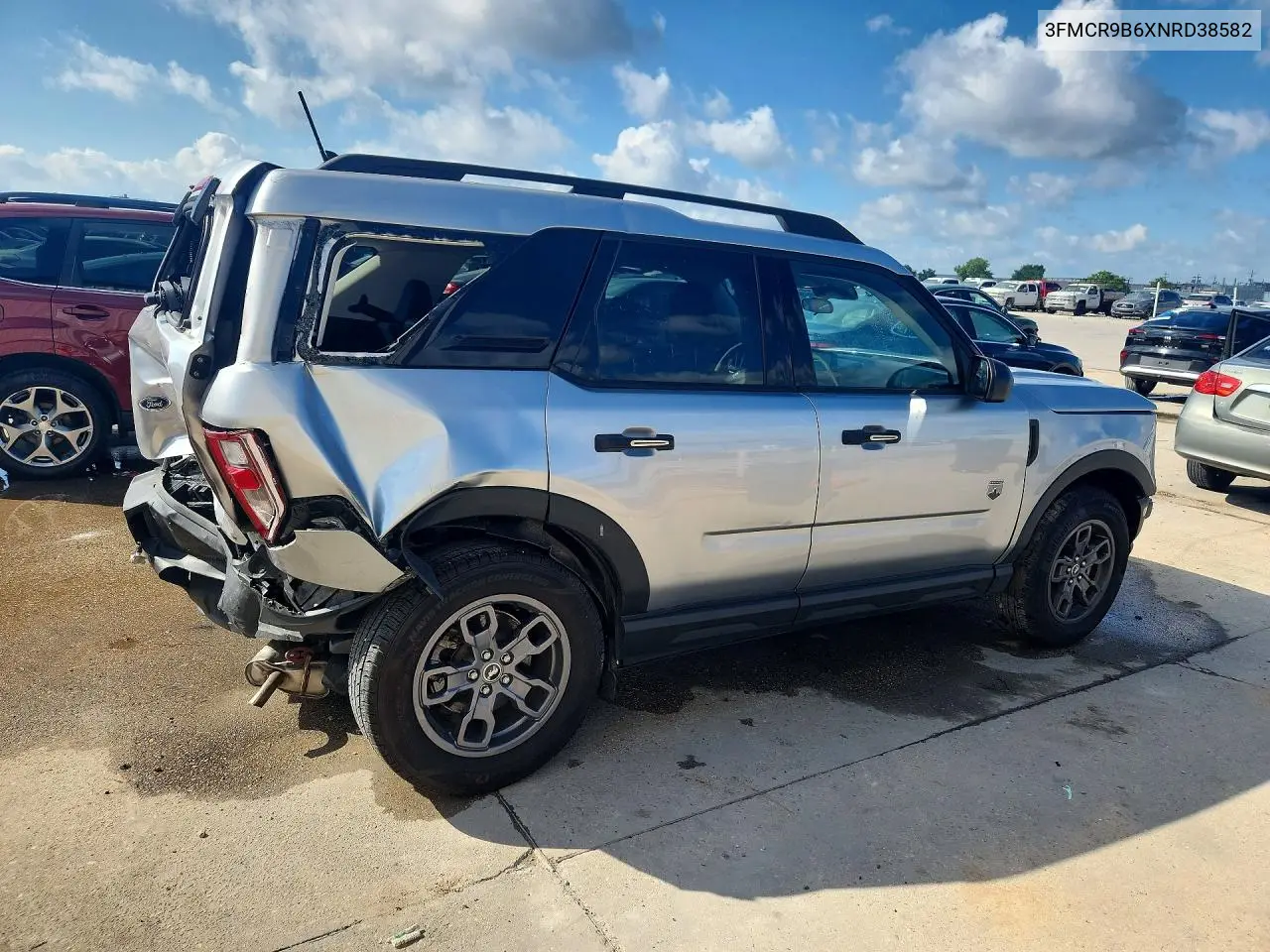 2022 Ford Bronco Sport Big Bend VIN: 3FMCR9B6XNRD38582 Lot: 57022336