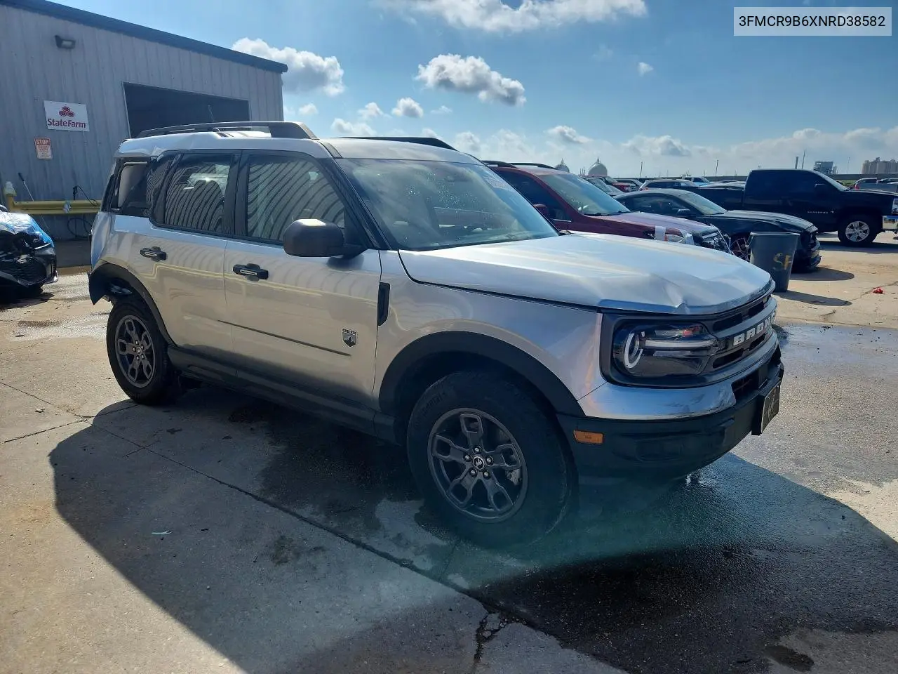 2022 Ford Bronco Sport Big Bend VIN: 3FMCR9B6XNRD38582 Lot: 57022336