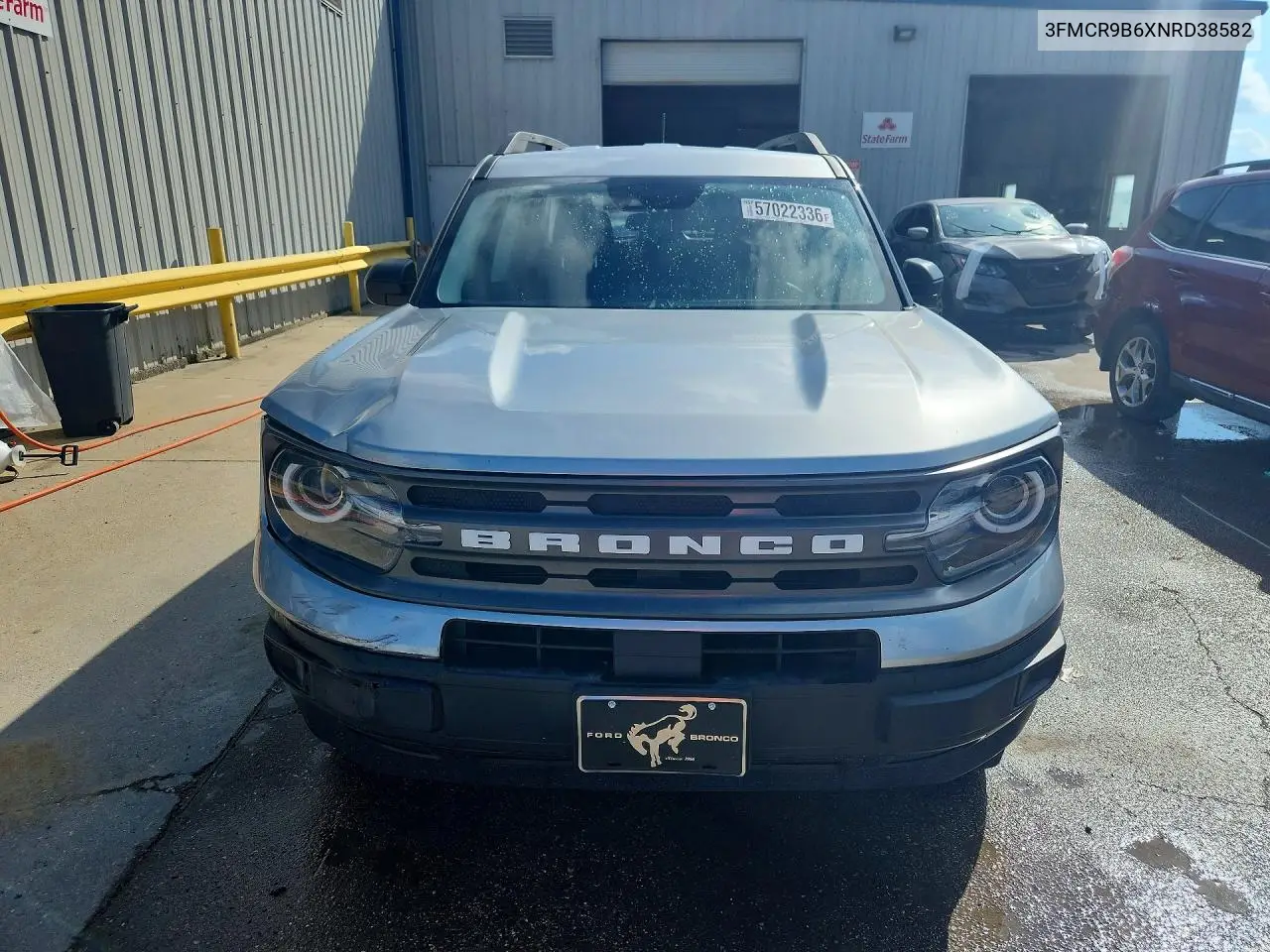 2022 Ford Bronco Sport Big Bend VIN: 3FMCR9B6XNRD38582 Lot: 57022336