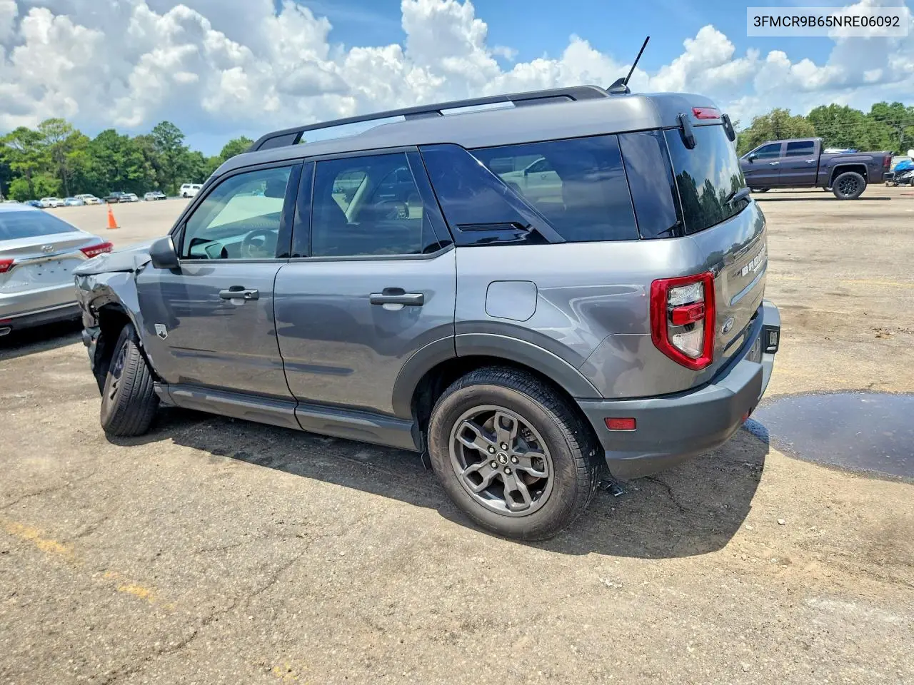 2022 Ford Bronco Sport Big Bend VIN: 3FMCR9B65NRE06092 Lot: 58209596
