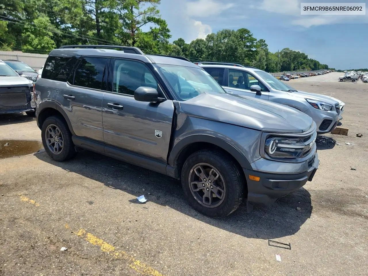 2022 Ford Bronco Sport Big Bend VIN: 3FMCR9B65NRE06092 Lot: 58209596