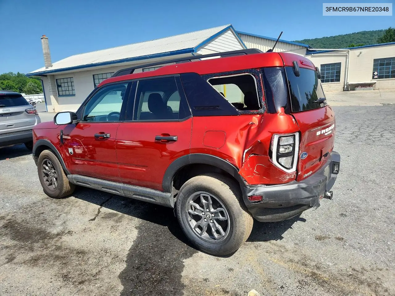 2022 Ford Bronco Sport Big Bend VIN: 3FMCR9B67NRE20348 Lot: 59258096