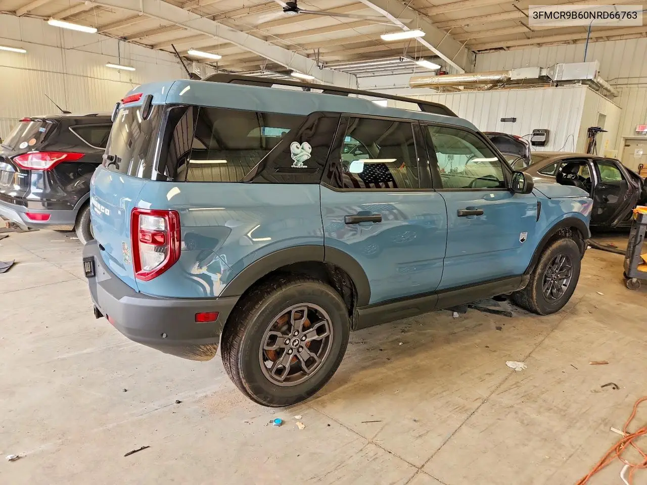 2022 Ford Bronco Sport Big Bend VIN: 3FMCR9B60NRD66763 Lot: 59285556