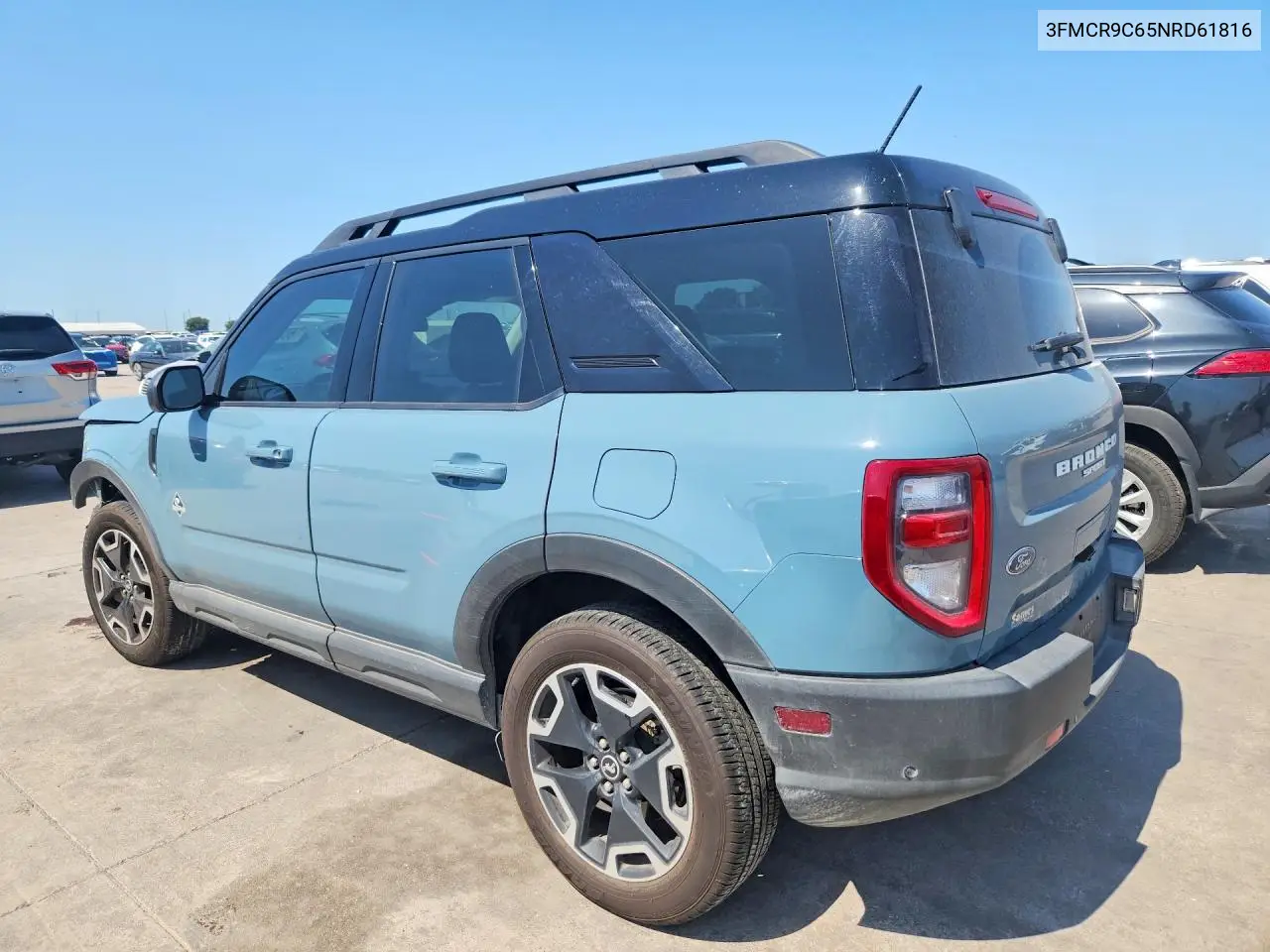 2022 Ford Bronco Sport Outer Banks VIN: 3FMCR9C65NRD61816 Lot: 60087346