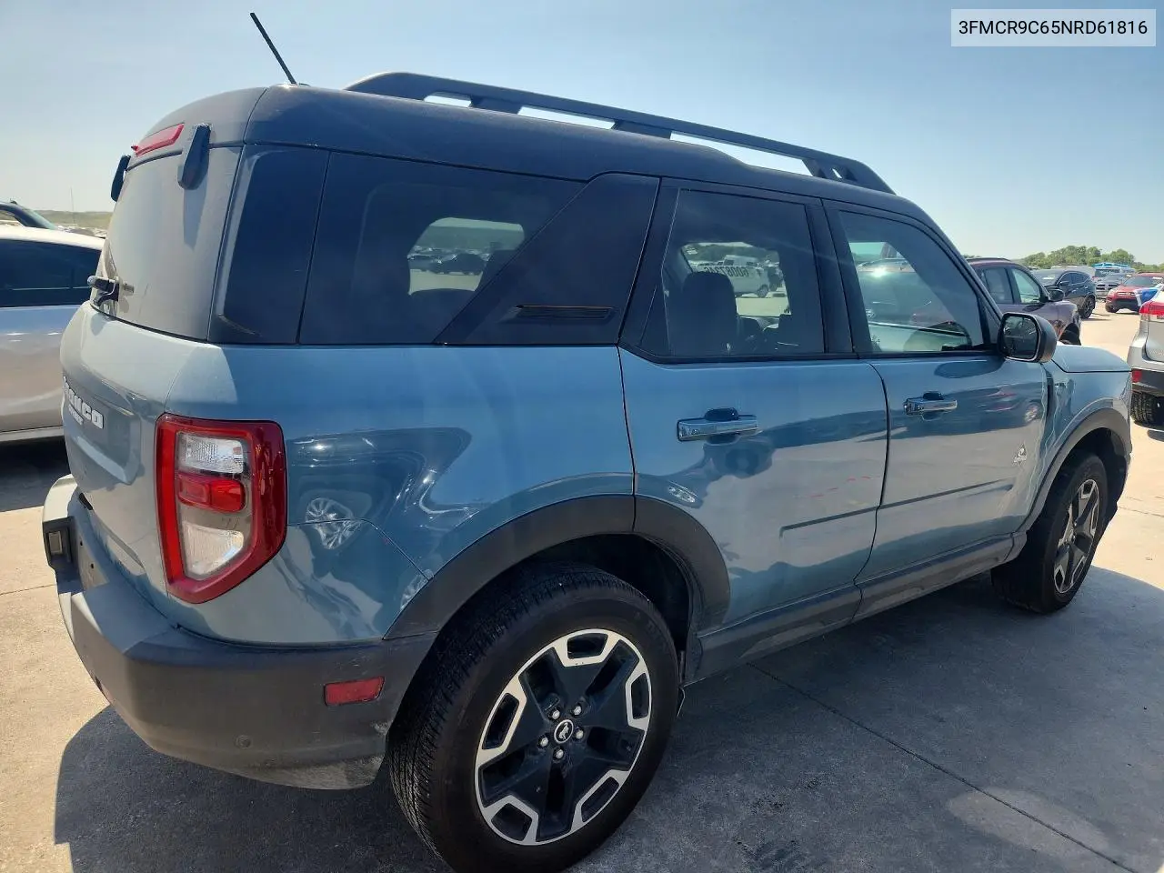 2022 Ford Bronco Sport Outer Banks VIN: 3FMCR9C65NRD61816 Lot: 60087346