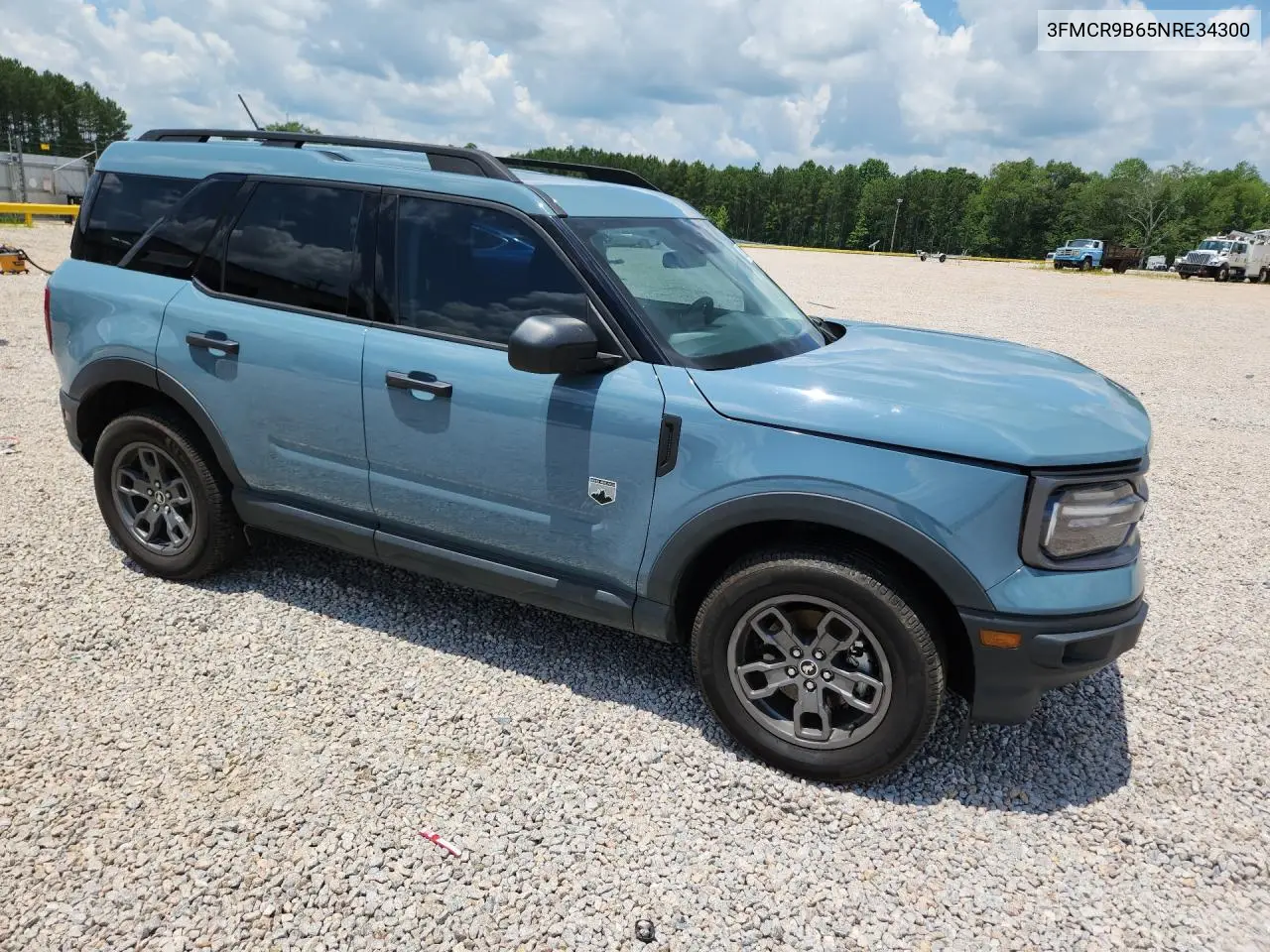 2022 Ford Bronco Sport Big Bend VIN: 3FMCR9B65NRE34300 Lot: 60103186