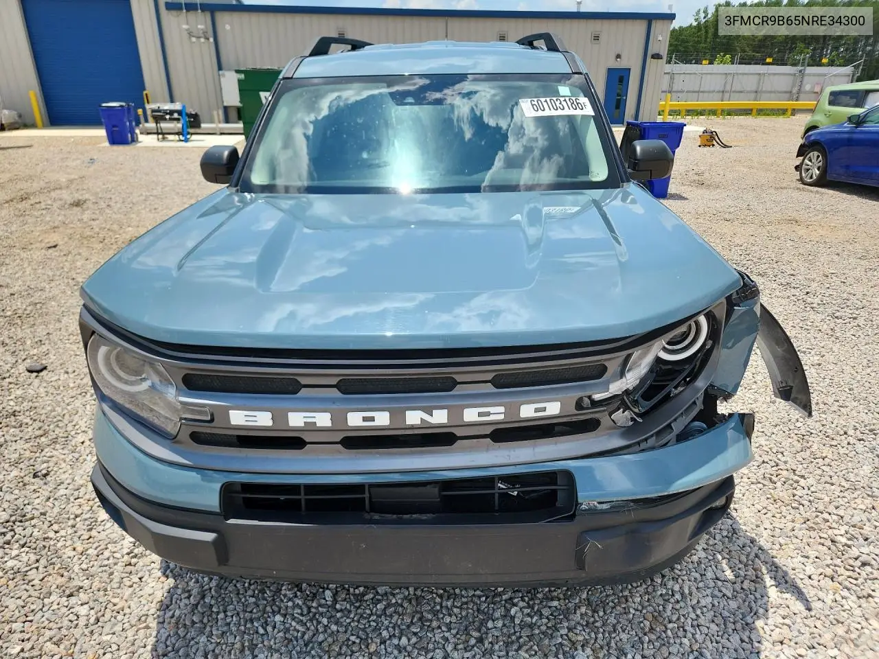2022 Ford Bronco Sport Big Bend VIN: 3FMCR9B65NRE34300 Lot: 60103186