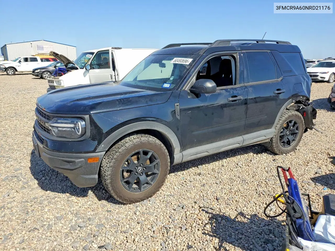 2022 Ford Bronco Sport VIN: 3FMCR9A60NRD21176 Lot: 60493696