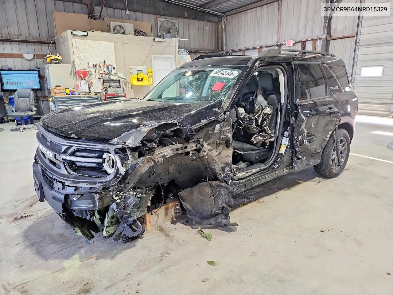 2022 Ford Bronco Sport Big Bend VIN: 3FMCR9B64NRD15329 Lot: 60642046