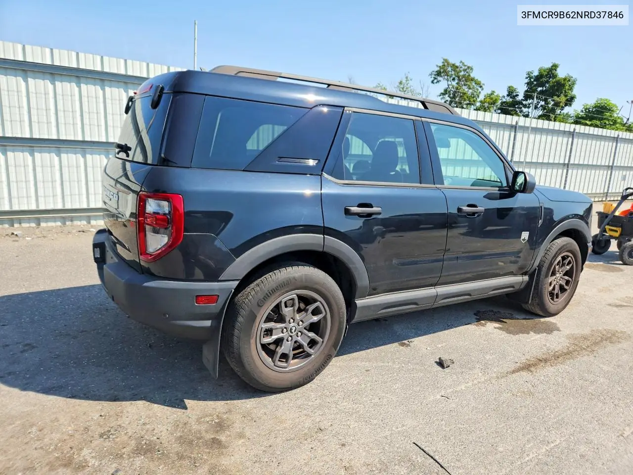 2022 Ford Bronco Sport Big Bend VIN: 3FMCR9B62NRD37846 Lot: 60737566