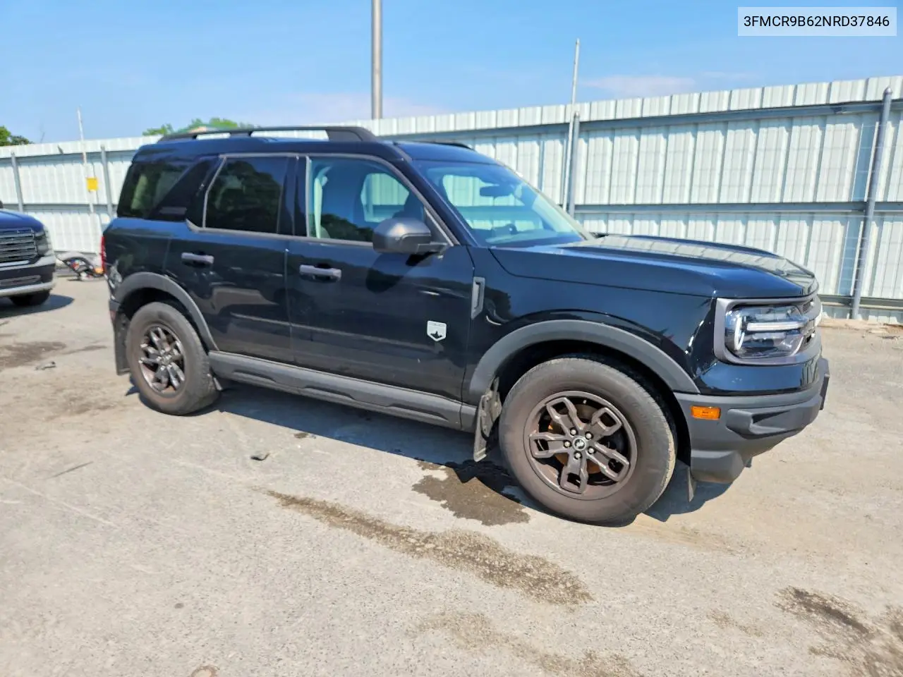 2022 Ford Bronco Sport Big Bend VIN: 3FMCR9B62NRD37846 Lot: 60737566