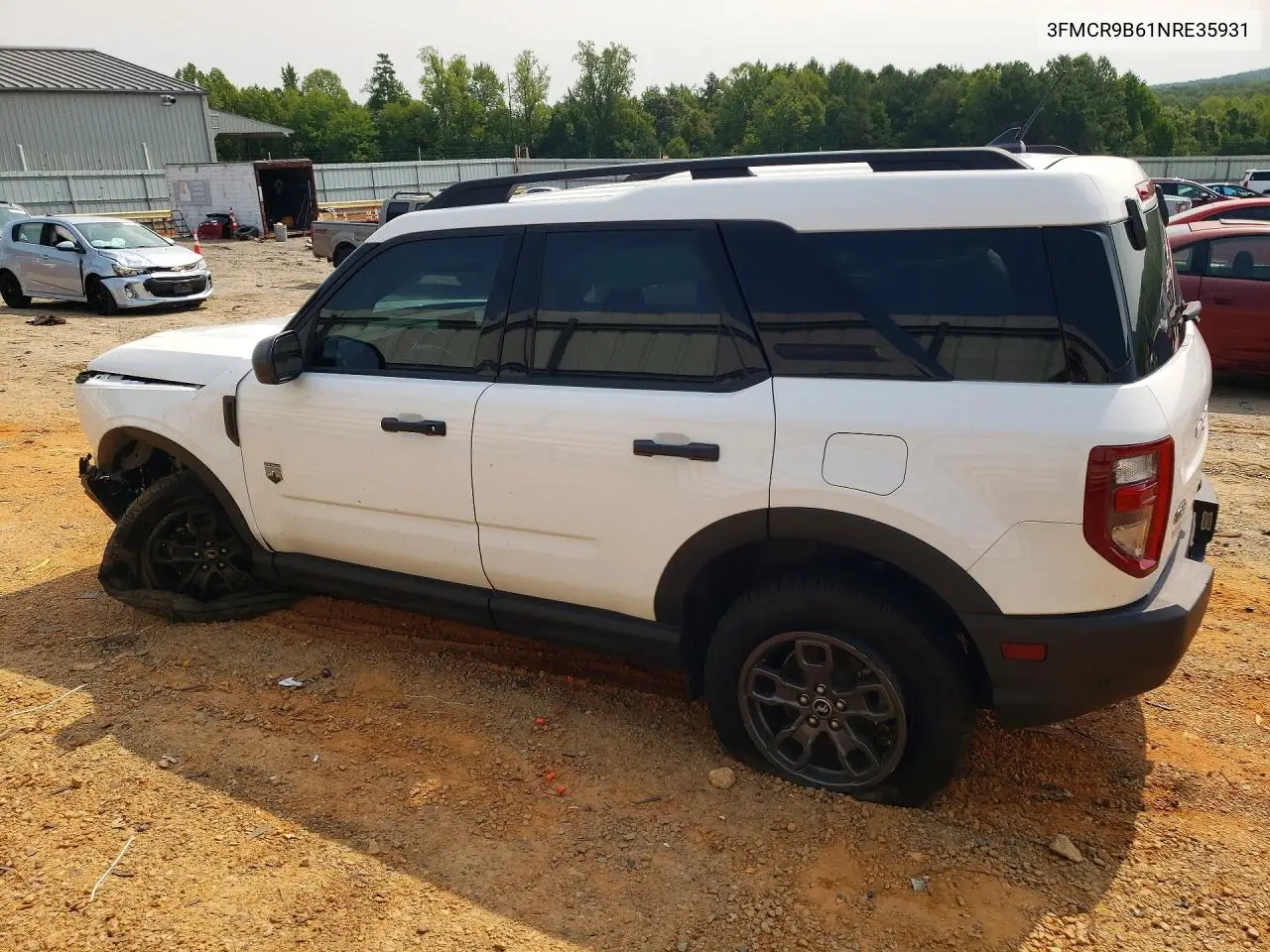2022 Ford Bronco Sport Big Bend VIN: 3FMCR9B61NRE35931 Lot: 60743506