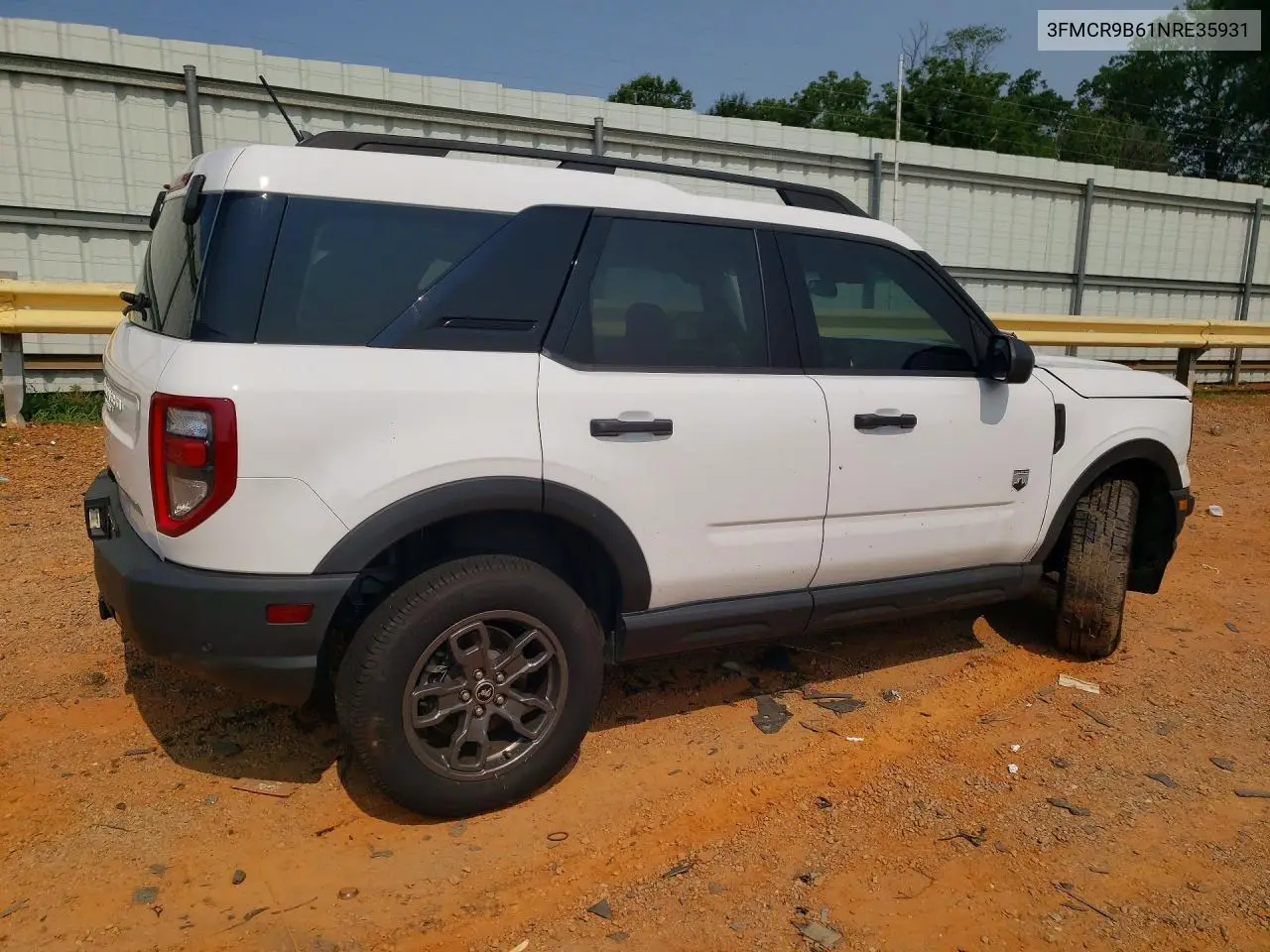 2022 Ford Bronco Sport Big Bend VIN: 3FMCR9B61NRE35931 Lot: 60743506