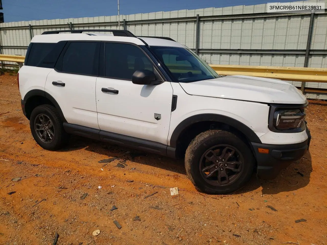 2022 Ford Bronco Sport Big Bend VIN: 3FMCR9B61NRE35931 Lot: 60743506