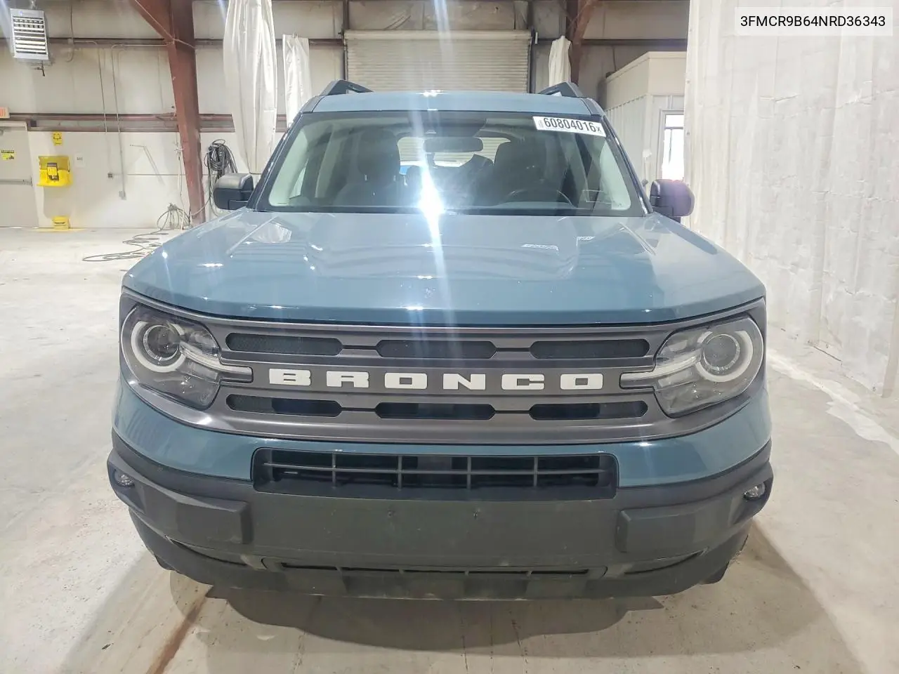 2022 Ford Bronco Sport Big Bend VIN: 3FMCR9B64NRD36343 Lot: 60804016