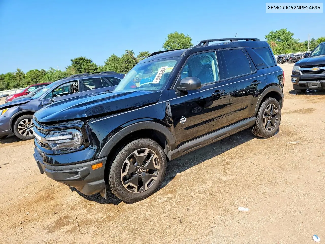 2022 Ford Bronco Sport Outer Banks VIN: 3FMCR9C62NRE24595 Lot: 60805786