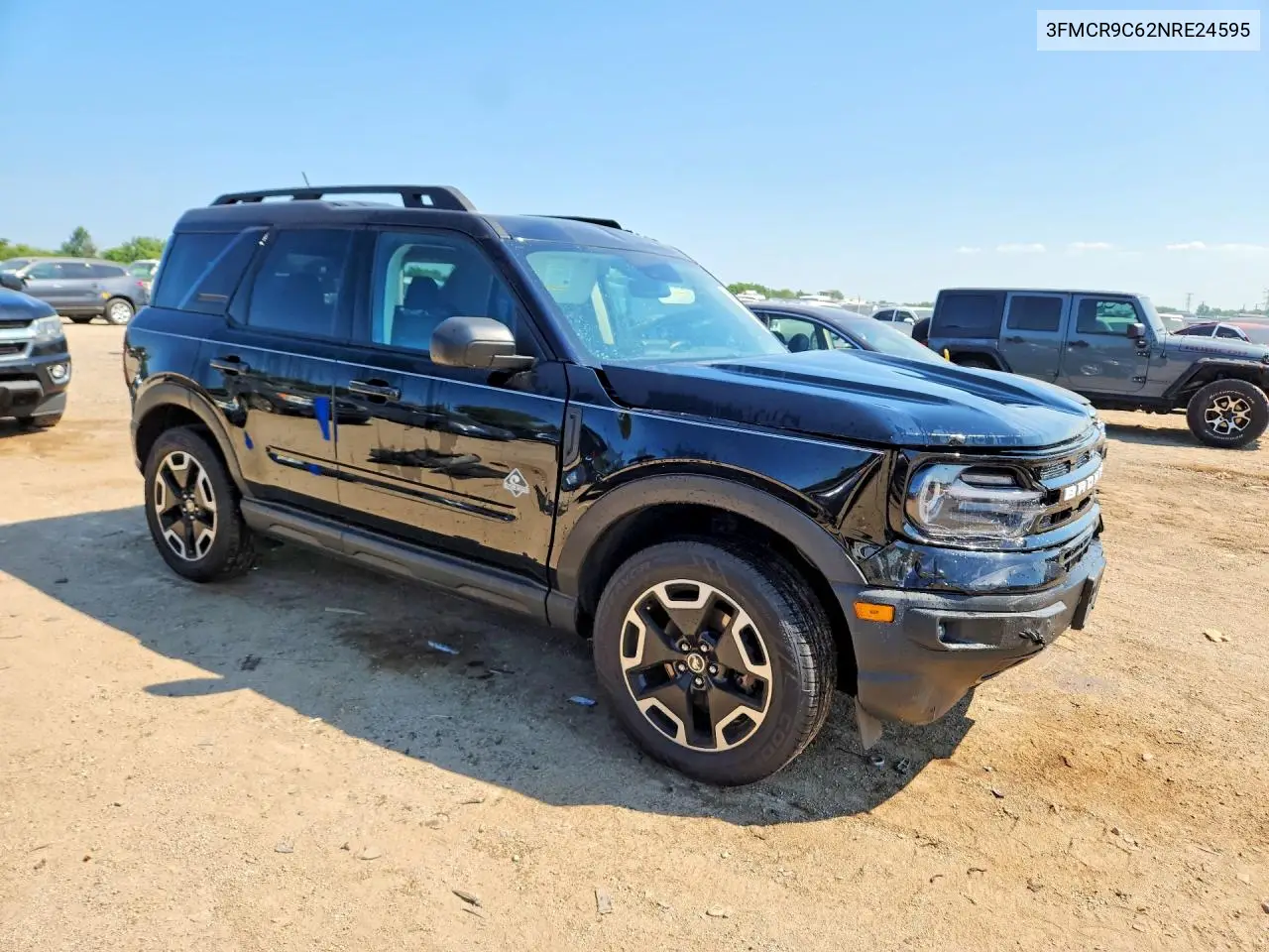 2022 Ford Bronco Sport Outer Banks VIN: 3FMCR9C62NRE24595 Lot: 60805786