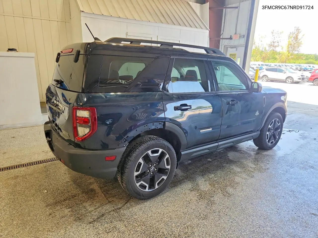 2022 Ford Bronco Sport Outer Banks VIN: 3FMCR9C67NRD91724 Lot: 60881316