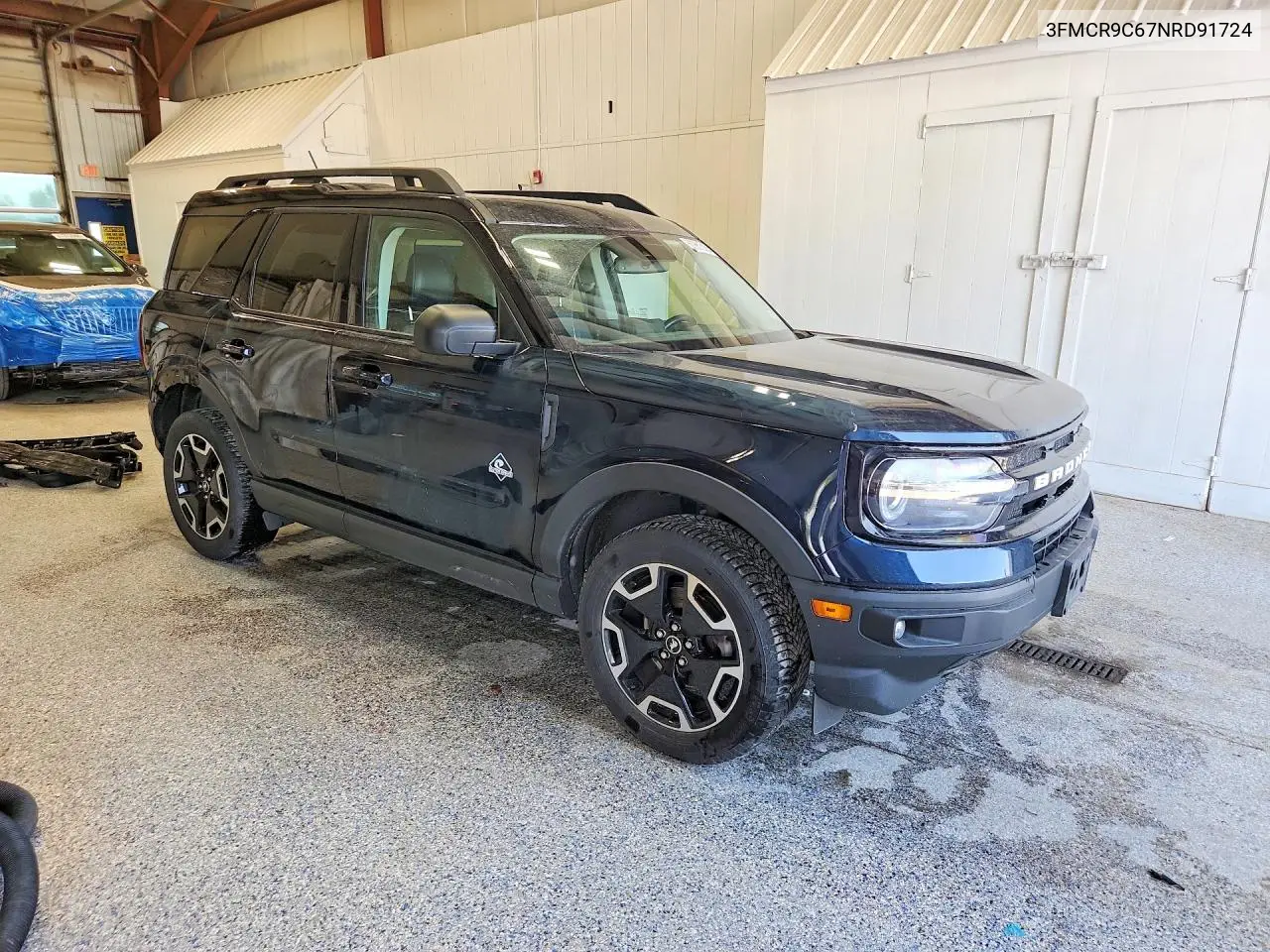 2022 Ford Bronco Sport Outer Banks VIN: 3FMCR9C67NRD91724 Lot: 60881316