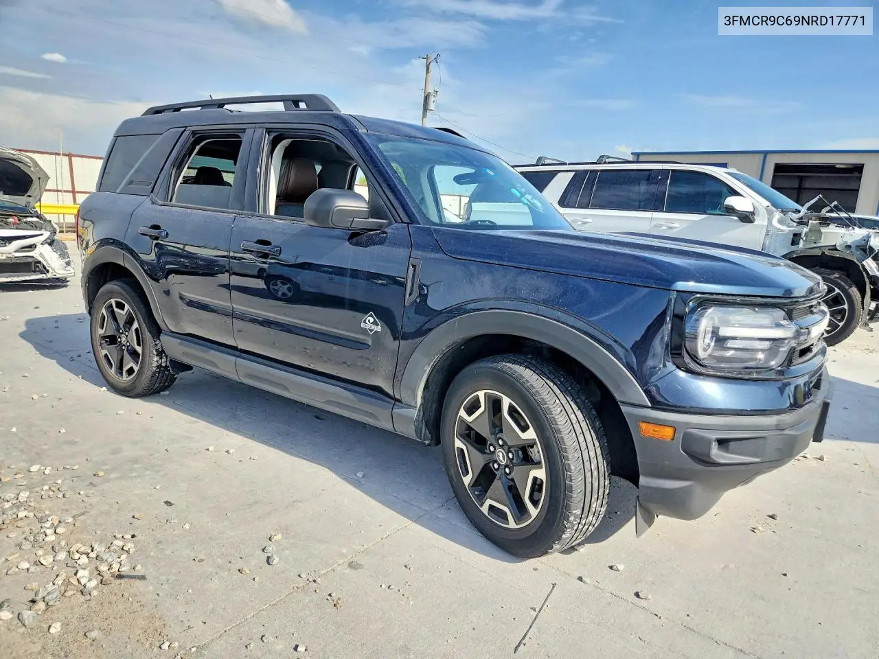 2022 Ford Bronco Sport Outer Banks VIN: 3FMCR9C69NRD17771 Lot: 60941736