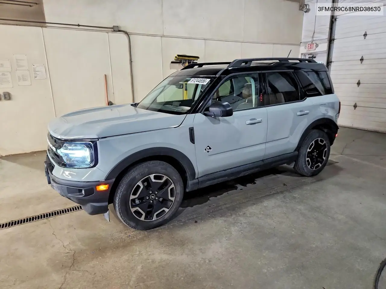 2022 Ford Bronco Sport Outer Banks VIN: 3FMCR9C68NRD38630 Lot: 61244656