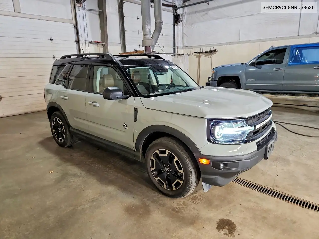 2022 Ford Bronco Sport Outer Banks VIN: 3FMCR9C68NRD38630 Lot: 61244656