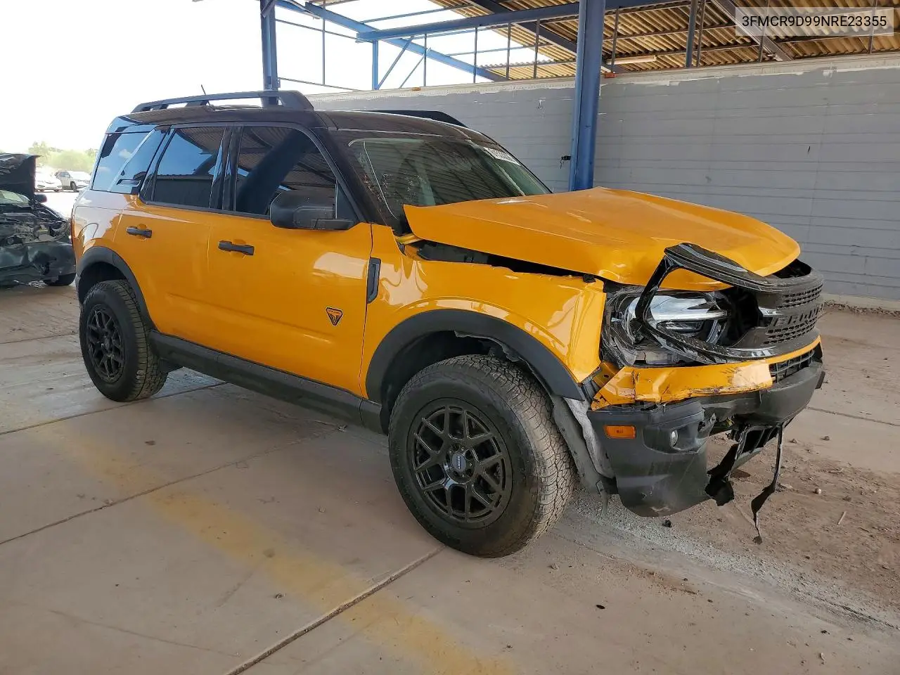 2022 Ford Bronco Sport Badlands VIN: 3FMCR9D99NRE23355 Lot: 61533226
